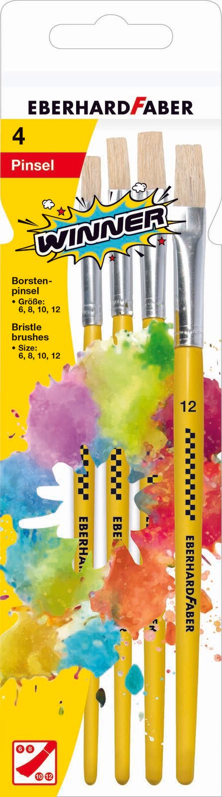 EBERHARD FABER Pinsel-Set 4-teilig 579923