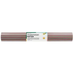 Folia, Bastelpapier, Transparentpapier, (B)500 x (H)700 mm, 42 g/qm, farbig (42 g/m2, 1x)