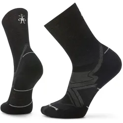 Smartwool, Herren, Sportsocken, Run Cold Weather Targeted Cushion Crew (38 - 41), Schwarz