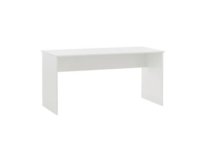 Mid.you Schreibtisch, Weiß, rechteckig, Wange, 73.6x65x144 cm, Büromöbel, Schreibtische, Schreibtische