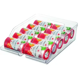 iDesign Crisp, Kühlschrank Zubehör, Transparent