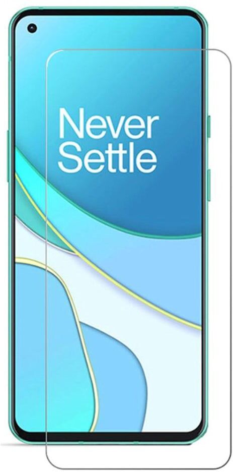 INCOVER OnePlus 8T Hærdet Glas - Case Friendly - Skærmbeskyttelse - Gennemsigtig
