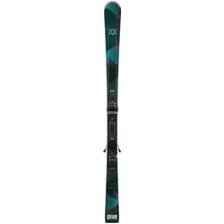 VÖLKL Damen All-Mountain Ski SHINE 76 LTD + VMOT 10 LADY GREEN, Größe 147 in Blau Blau