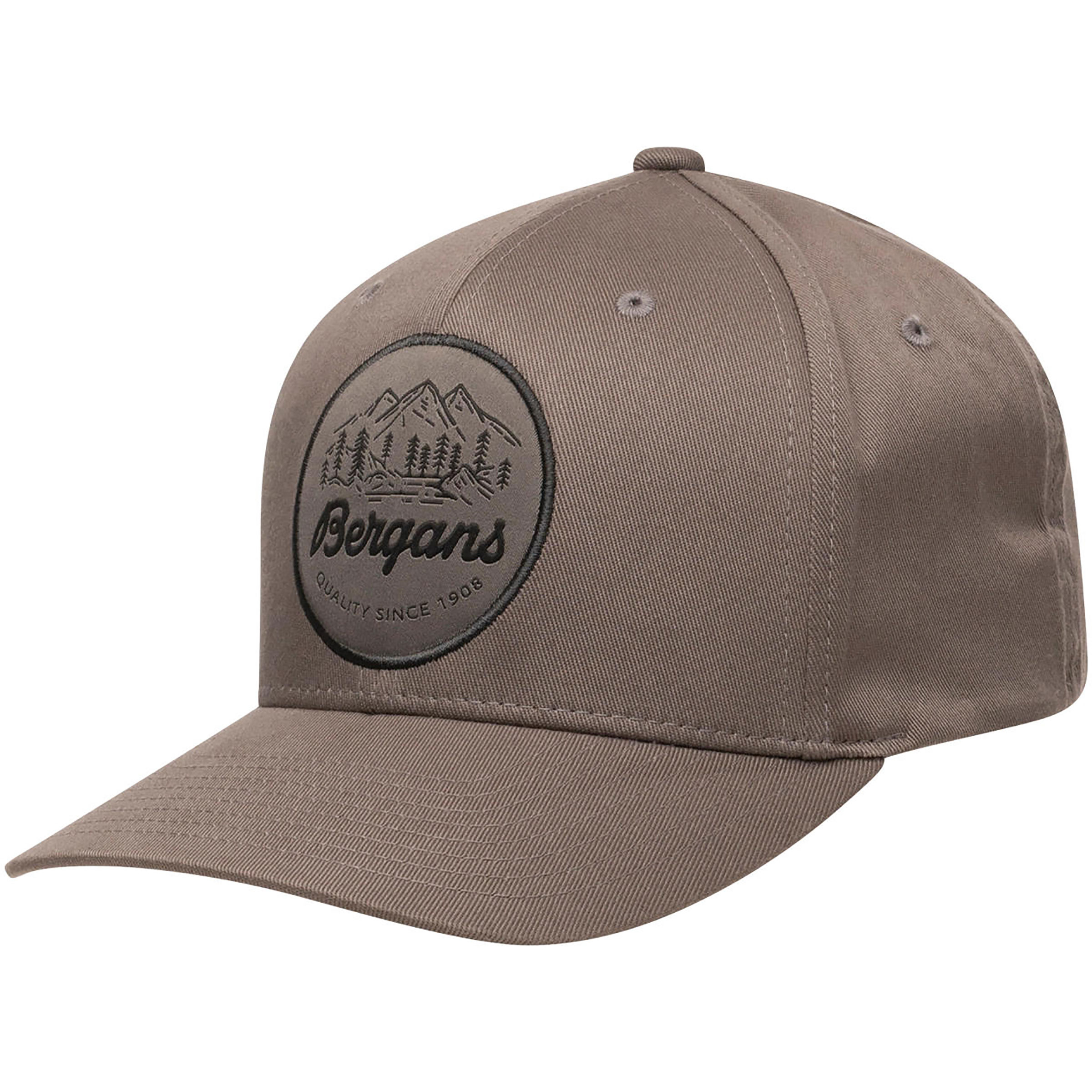 Bergans Nordmarka Epoch Flexfit Cap Basecaps grau Größe M Lifestyle Hautfreundlich