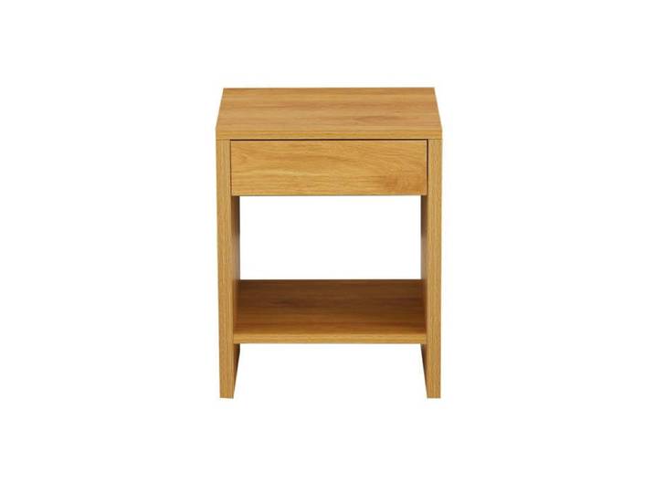 Table de chevet LIMA effet chêne 1 tiroir - Bois