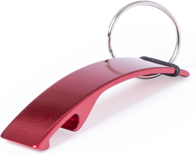 Portachiavi apribottiglia Milter in alluminio colori brillanti Personalizzate o neutre