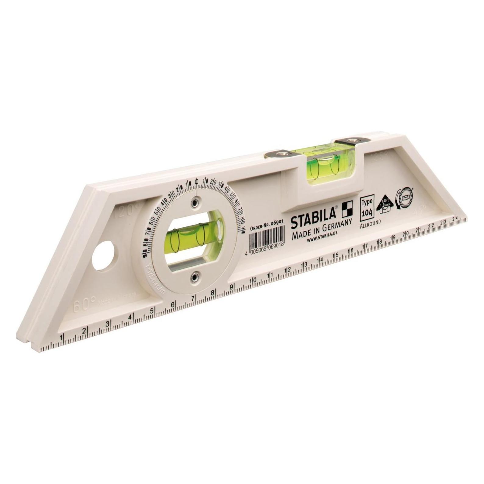 Stabila Wasserwaage Type 104 ALLROUND (25 cm) (06901)