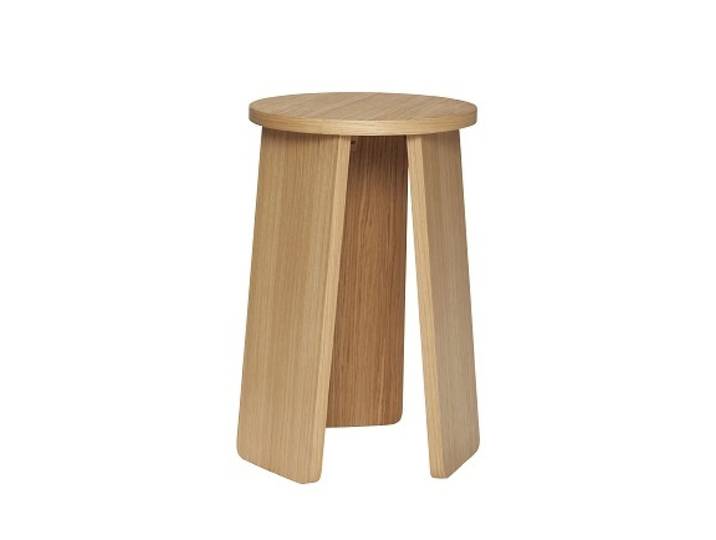 Hubsch Kruk eikenhout - naturel