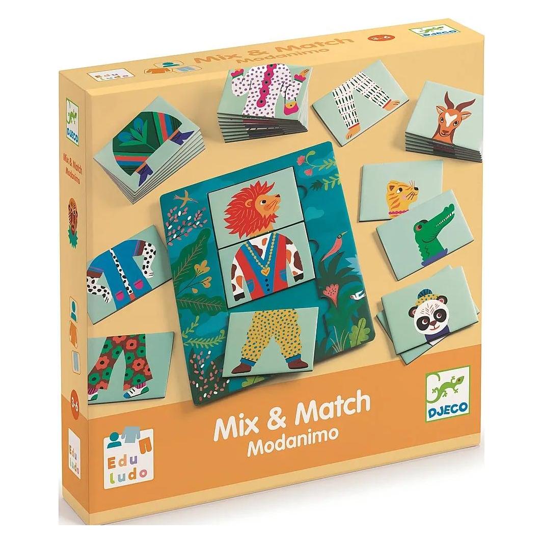 Djeco Eduludo Mix & Match Modanimo (mult) (DJ08247)