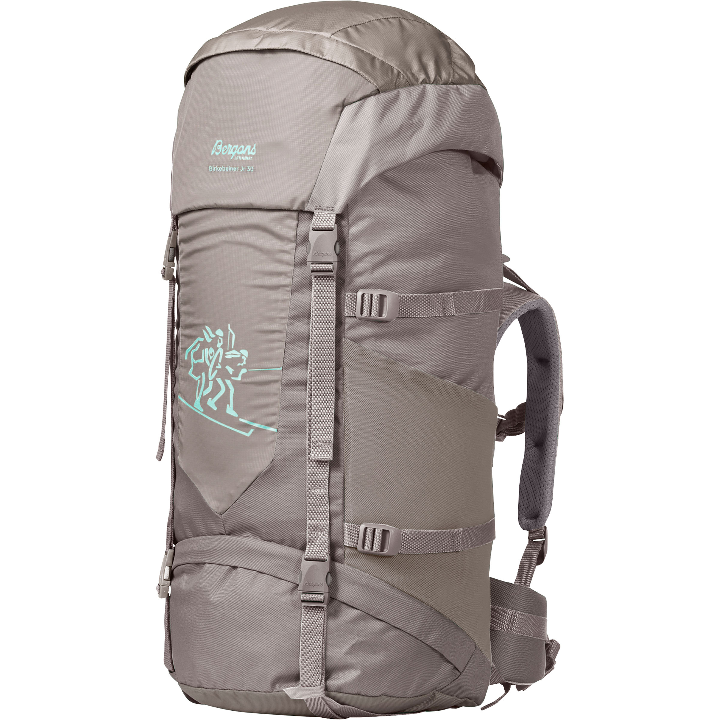 Bergans Birkebeiner 30 Kinder Wanderrucksack grau Größe 30L Camping