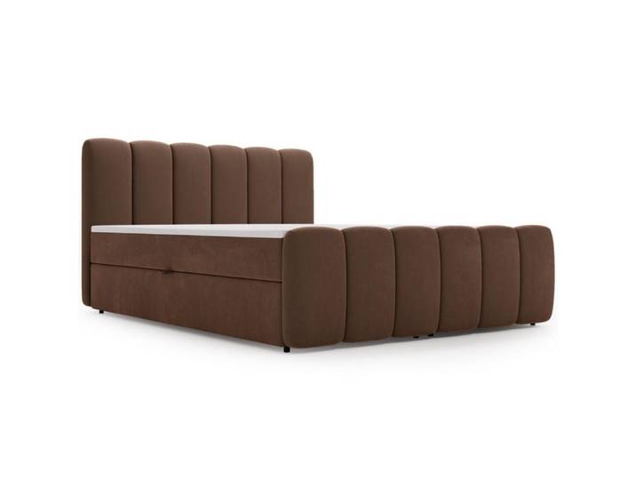 Graingold Boxbett Cloud 180x200 Braun, 180x200 cm, Schlafzimmer, Betten, Boxspringbetten