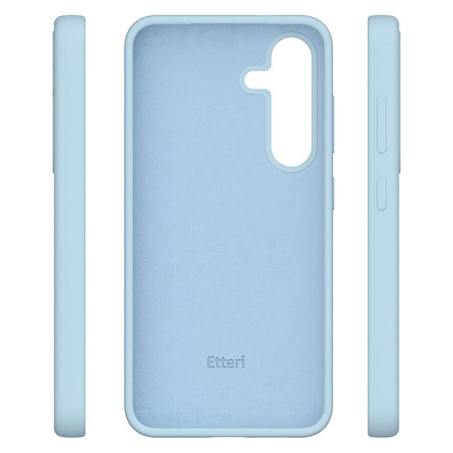 Etteri Silikonhülle für Samsung Galaxy S24 Plus hellblau (Samsung Galaxy S24+) (46455218)