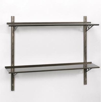 Wallscapes Puzzle Shelf Kit - Clear Metal with Bracket