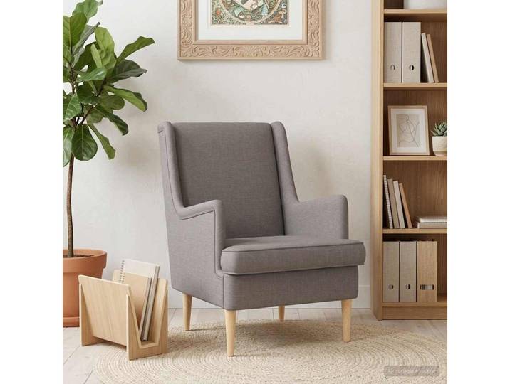 vidaXL Sessel vidaXL Sessel Taupe Stoff
