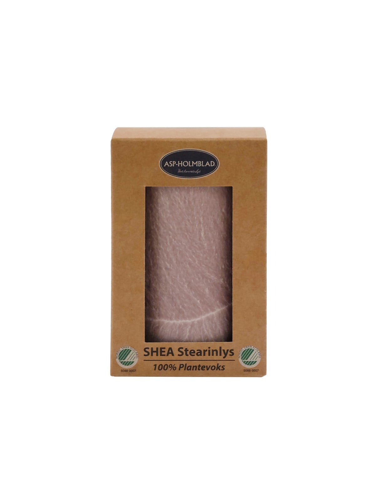 Asp-Holmblad Shea Stumpenkerze Lavender
