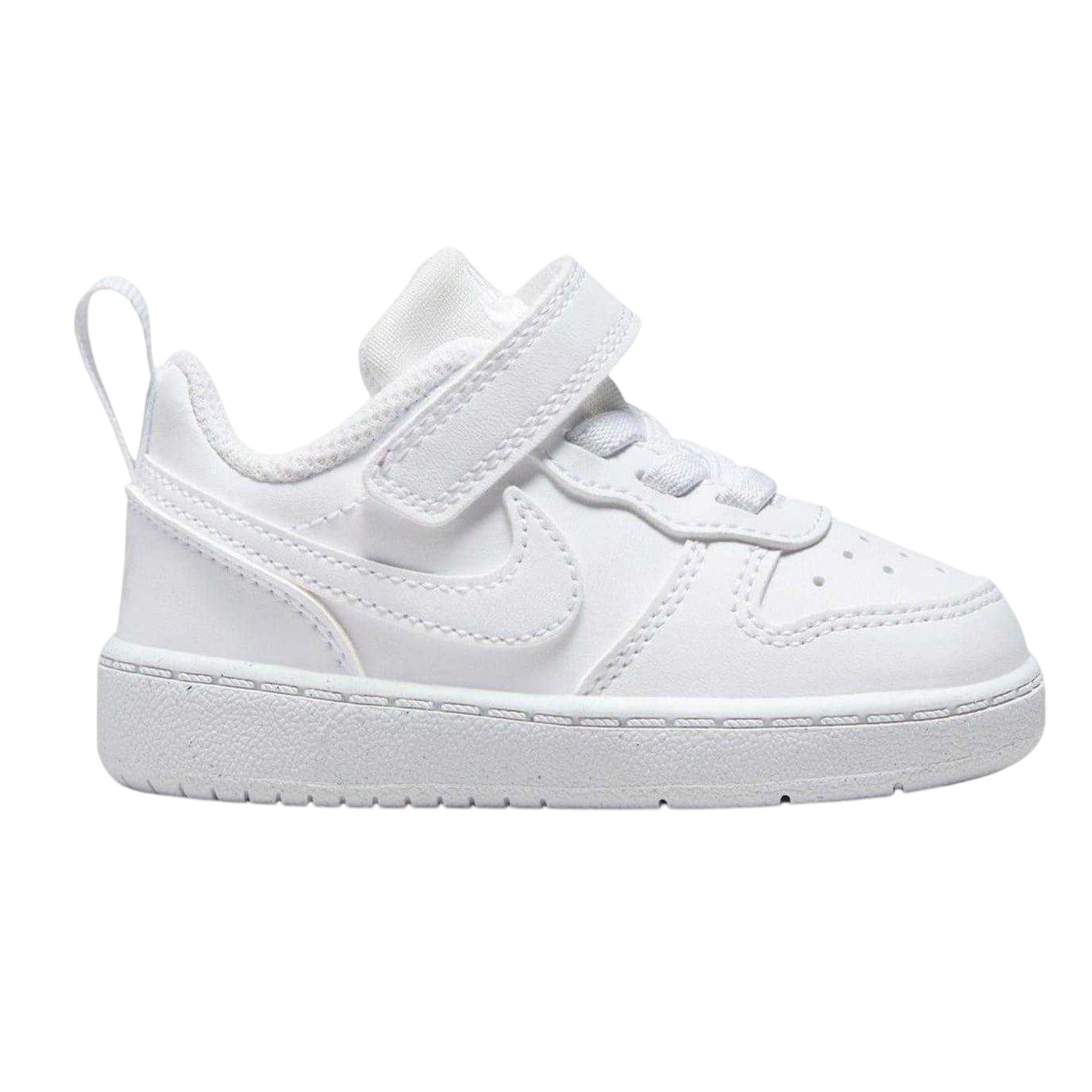 Nike - "Court Borough" Sneaker für Kinder, Leder (Weiß)