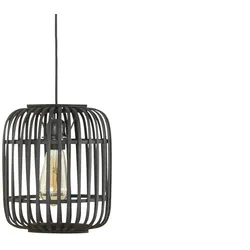 Pendelleuchte  Woven , schwarz , Maße (cm): H: 120  Ø: 22