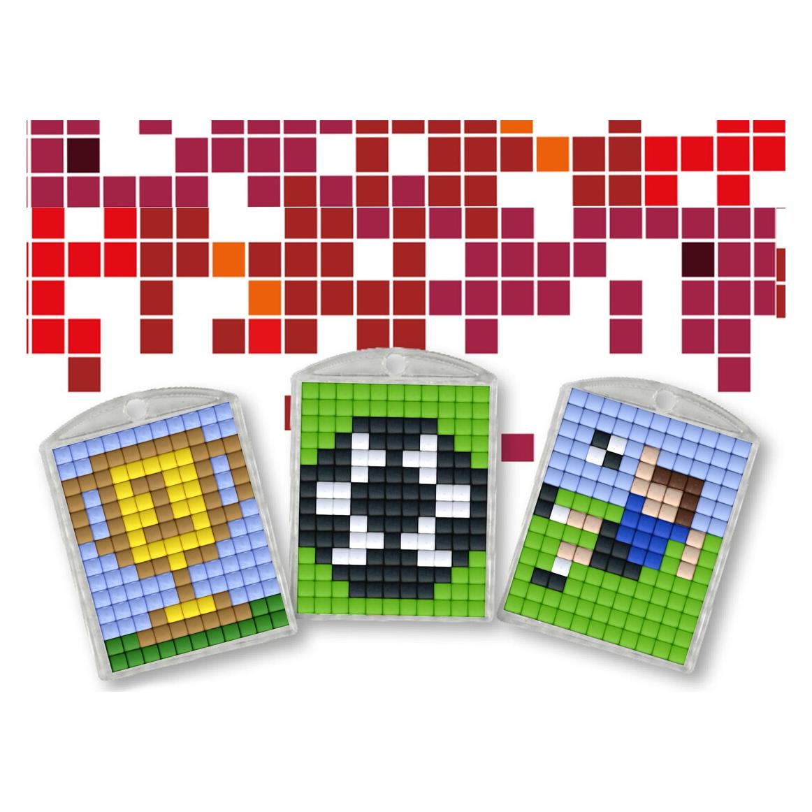 Pracht Pixel Spass 3 Medaillons Fussball (P90136-08501)