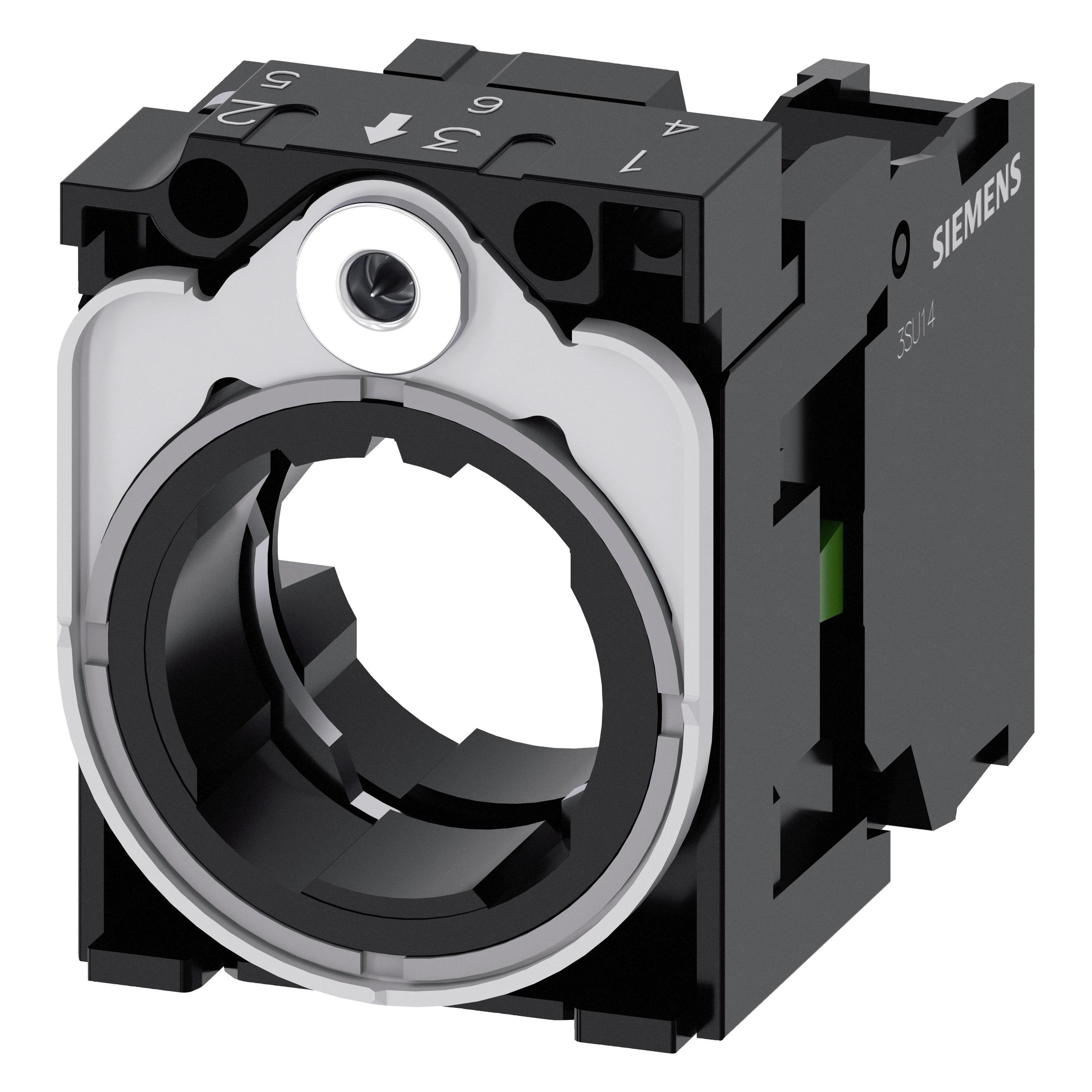 Siemens Holder for 3 modules, metal, 1NO (3SU1550-1AA10-1BA0)