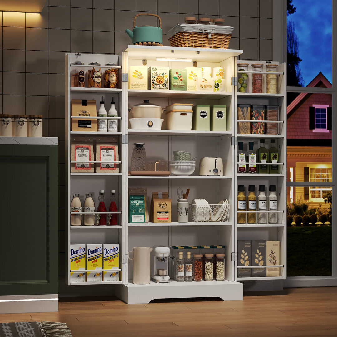 Latitude Run 128cm Kitchen Pantry 128cm H X 60cm W X 35cm D