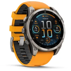 Garmin Fenix 8 47mm Amoled Sapphire Titan Sportuhr | Gr. Einheitsgröße | grau - grau