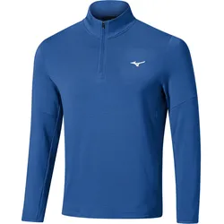 Mizuno Pullover Matrix Tech 1/4 Zip, blau