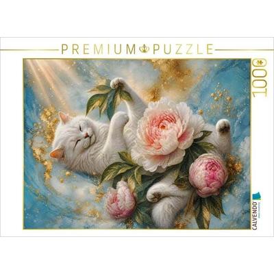 CALVENDO Puzzle Samtpfoten Spiel | 1000 Teile Lege-Größe 64 × 48 cm Foto-Puzzle für glückliche Stunden