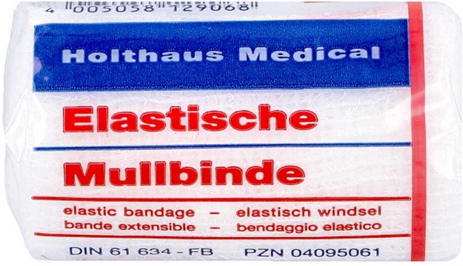 Mullbinden 4mx6cm elastisch 1stk