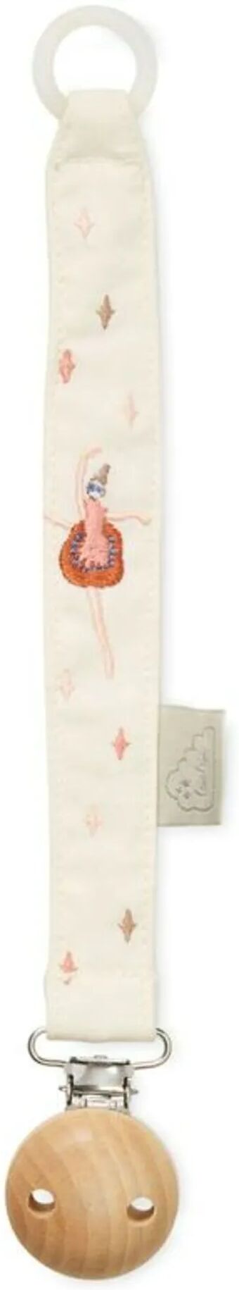 Cam Cam Attache tétine brodé Ballerina Rose taille unique