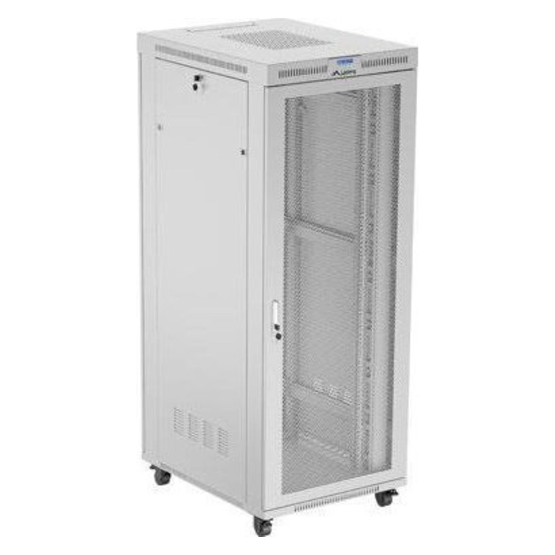 Lanberg rack cabinet 42U 800x1000 mesh (42 HE, 19 Zoll Rack) (FF01-8042-23SL)