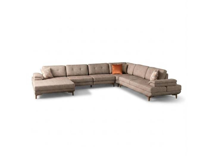 Xlmoebel Wohnlandschaft Designer U-Form Wohnlandschaft Exklusives Wohnzimmer Polstersofa