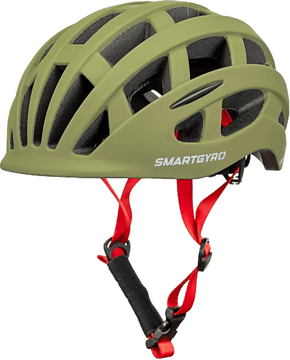 Casco - Smartgyro Urban, Talla M/L, Para bicicletas y patinetes eléctricos, Army