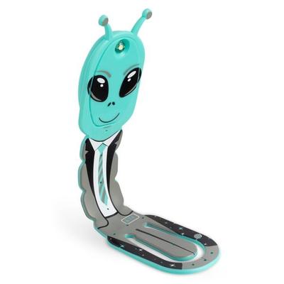 Flexilight Leselicht Aliens Blau – 2-in-1 LED-Leselicht