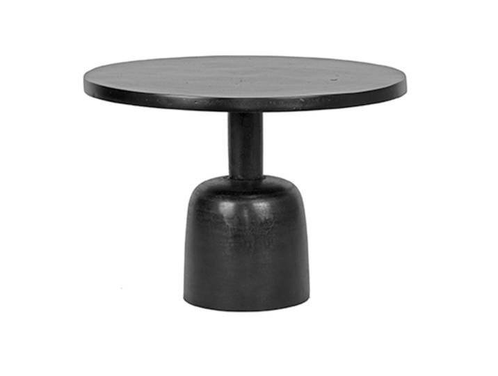 LABEL51 Bijzettafel Wink 50cm - Zwart - Rond