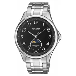 Casio MTP-M110D-1AVER Herrenuhr Edelstahl mit Mondphase