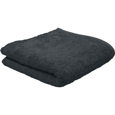 Handtücher ROSS "Vita 4004", grau (schiefer), B:50cm L:100cm, Frottier, Obermaterial: 100% Baumwolle, Handtücher, Bestickung ROSS-Emblem