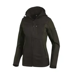 Damen Softshelljacke "JULIA" - M - oliv/schwarz