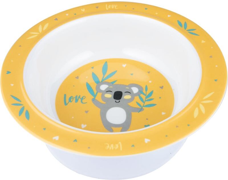Canpol babies Exotic Animals Bowl bol avec ventouse Yellow 270 ml