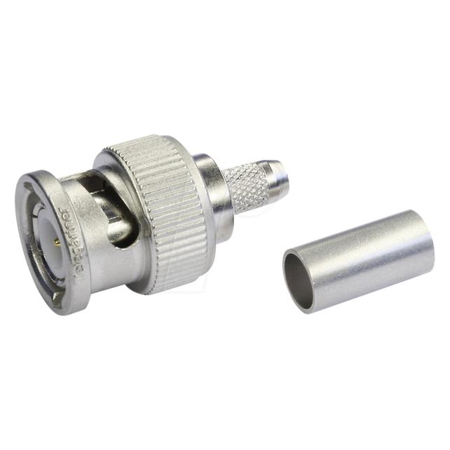 Telegärtner BNC-Kabelstecker Crimp G13, G50 75 Ohm, crimp/crimp, Professional, A0204, G13 (0.4/2.5) (J01002A1350)