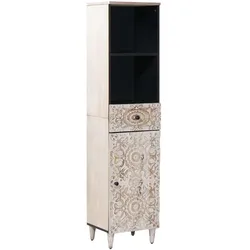 vidaXL, Badezimmerschrank, Badezimmerschrank (33 x 33.50 x 160 cm)