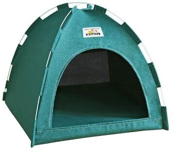 Uplift Essentials Four Season Foldable Pet Tent & Cool Summer House green s
