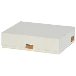OTTO Office Aufbewahrungsbox »Premium« 32,0/25,0/8,0 cm 9 Fächer beige, 8x25 cm