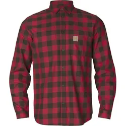 Härkila Herren Scandinavian Langarmhemd - XXXL - red check
