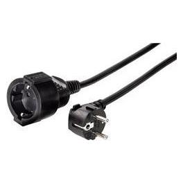 E+P SV 32 1AC outlet(s) 3m Schwarz Verlängerungskabel (3 m) (SV 32)
