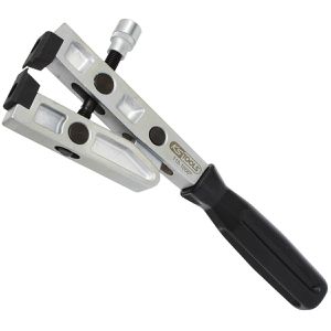 KS-Tools Ohrklemmenzange 115.1056, für Drehmomentbetrieb, kunststoffüberzogene Griffe, 270 mm