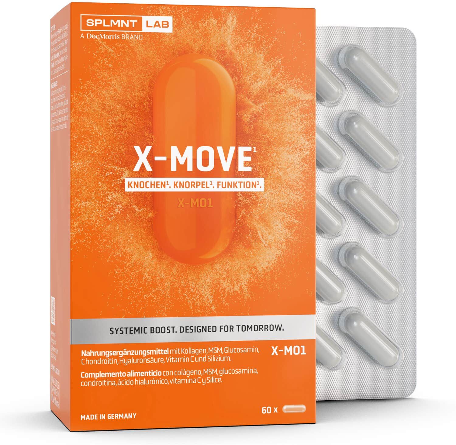 SPLMNT X-Move 60 caps