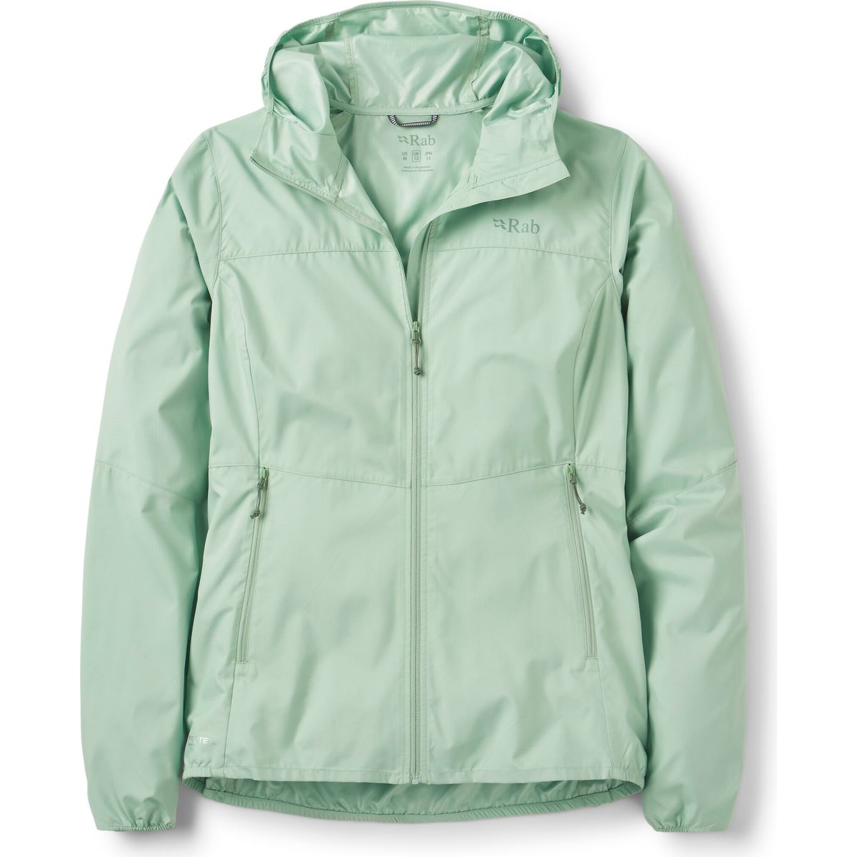 Rab Windgather Hoody Wmns fig green (FGR) 12 QWS-85-FGR-12