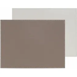 Tischset FREEFORM (LB 40x30 cm) - weiß - LB 40x30 cm