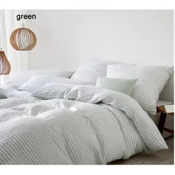 Elegante Bettwäsche Delicate - 135x200 cm + 80x80 cm	green