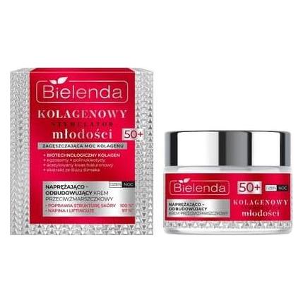 Bielenda Kolagenowy Stymulator Młodości krem przeciwzmarszczkowy 50+ 50ml (50 ml) (54770240)